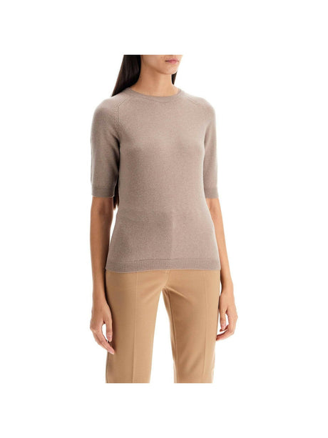 'Wool And Cashmere Knit Top 'C.