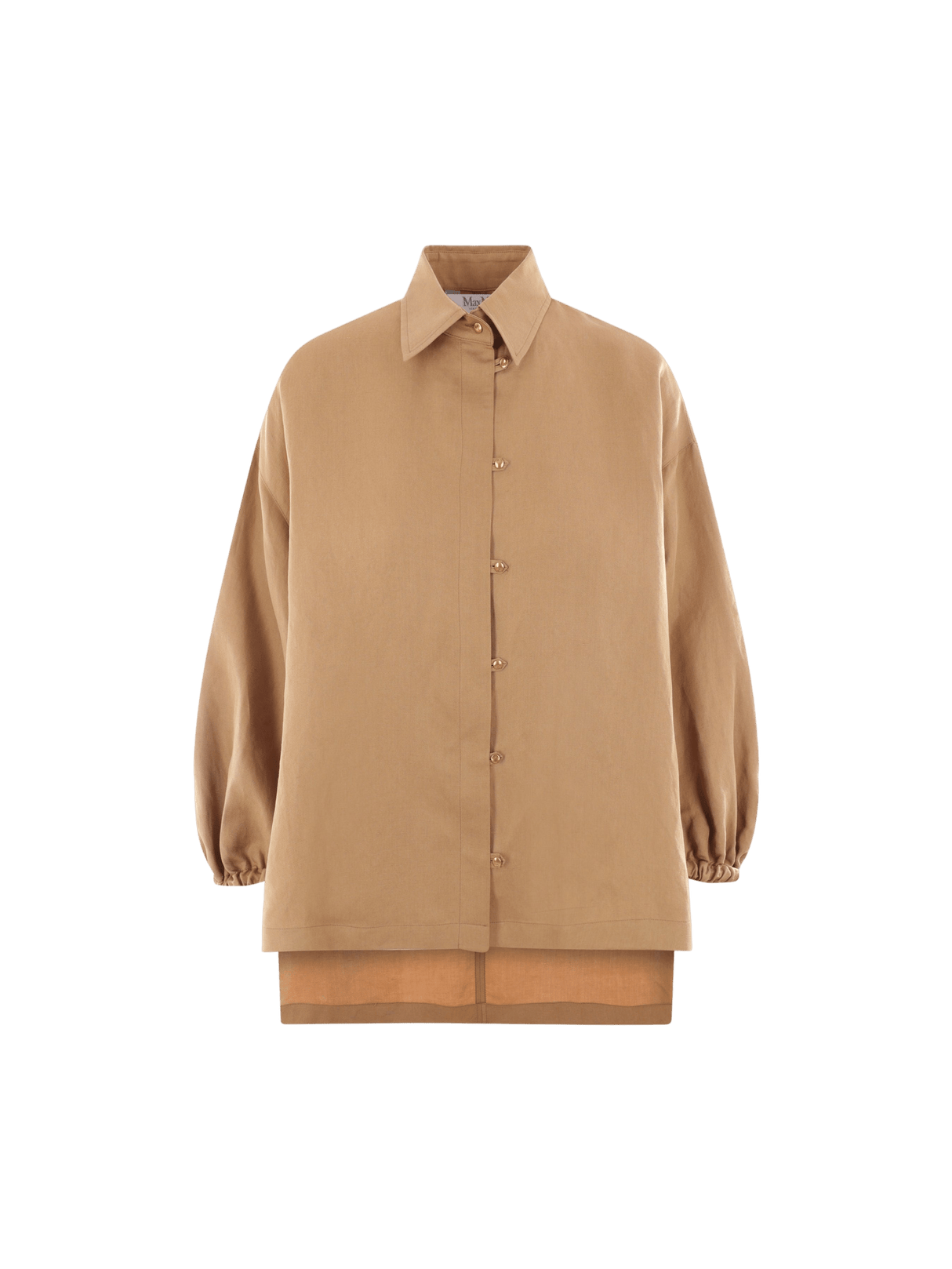 MAX MARA-Linen and Silk Loose-fit Shirt-JOHN JULIA