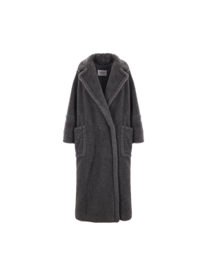 Teddy Wool Blend Coat-Max Mara-JOHN JULIA