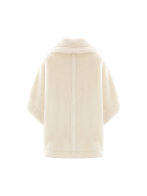 MAX MARA-Newterzo Teddy Cape-JOHN JULIA