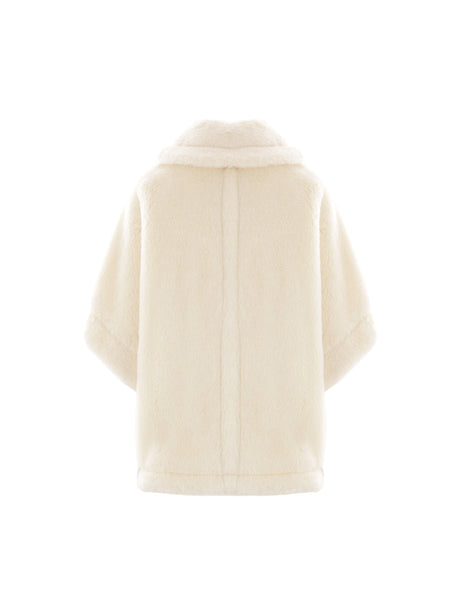 MAX MARA-Newterzo Teddy Cape-JOHN JULIA