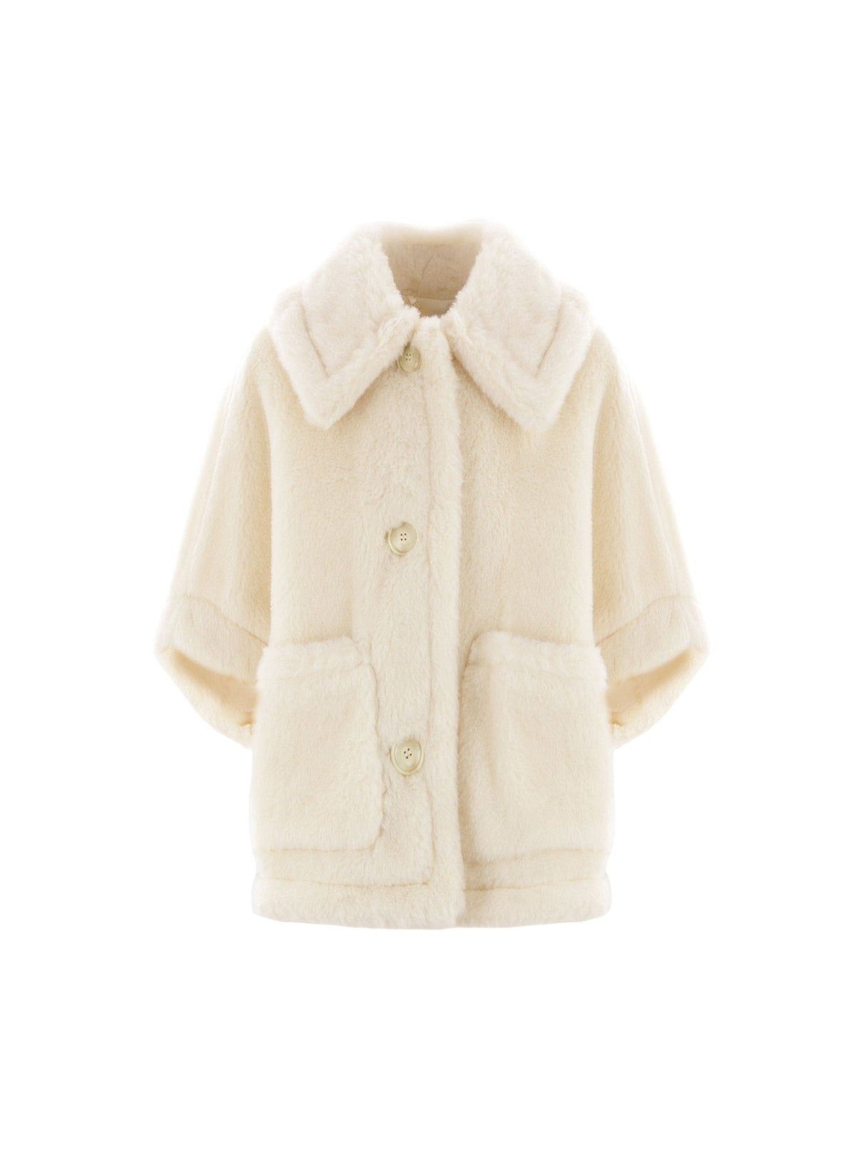 MAX MARA-Newterzo Teddy Cape-JOHN JULIA