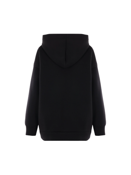 Obbia Wool Oversize Hoodie-MAX MARA-JOHN JULIA