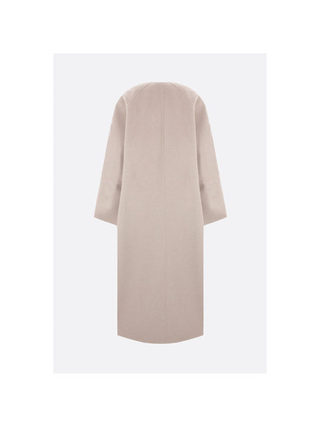 Oversize Cashmere Coat-MAX MARA-JOHN JULIA