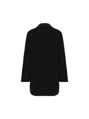 Rebus Wool Cashmere Peacoat-MAX MARA-JOHN JULIA