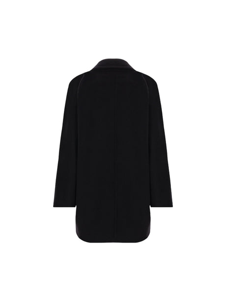 Rebus Wool Cashmere Peacoat-MAX MARA-JOHN JULIA