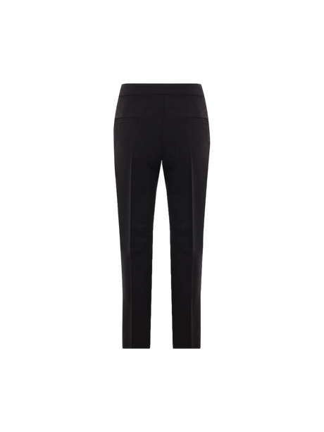 Rino Wool and Mohair Tuxedo Pants-MAX MARA-JOHN JULIA