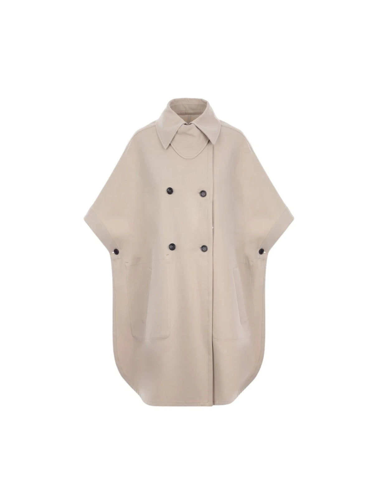 Sedan Reversible Gabardine Cape-MAX MARA-JOHN JULIA