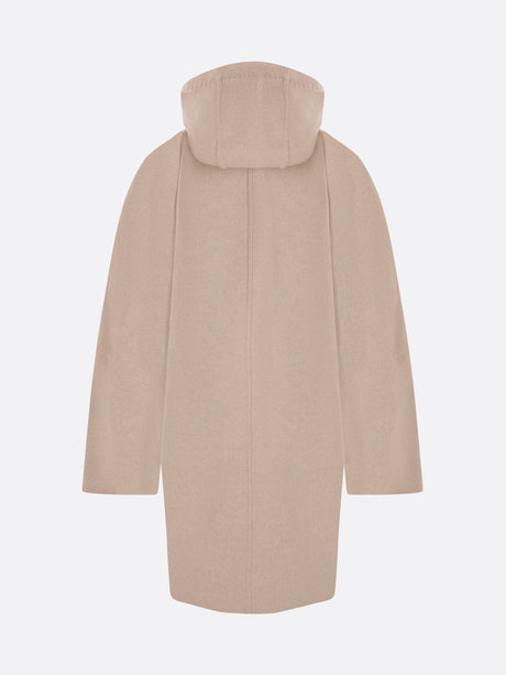 Wool And Cashmere Hooded Coat-MAX MARA-JOHN JULIA