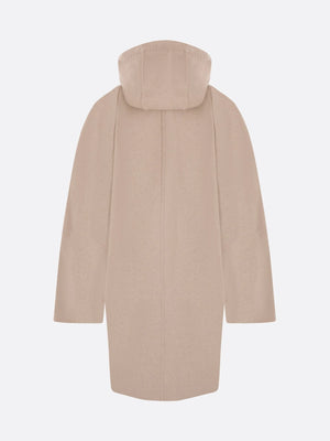 Wool And Cashmere Hooded Coat-MAX MARA-JOHN JULIA