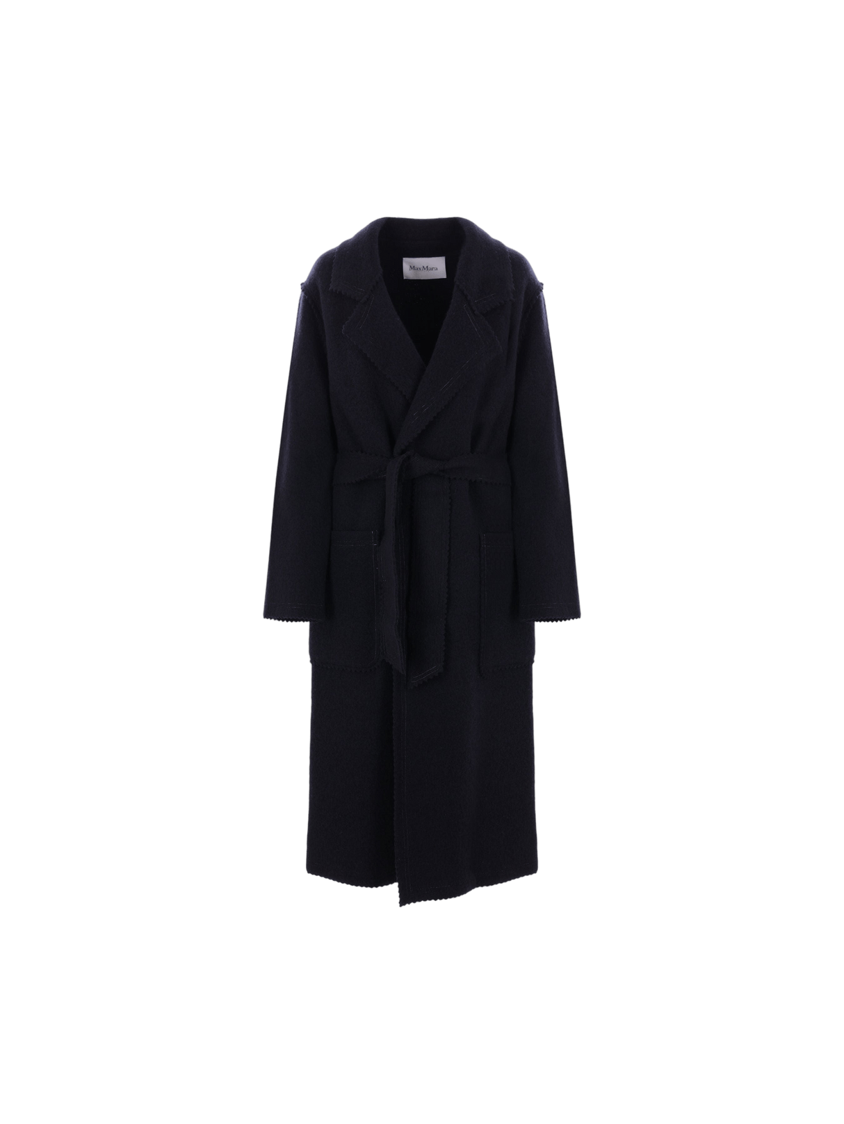 Wool and Cashmere Wrap Coat-MAX MARA-JOHN JULIA