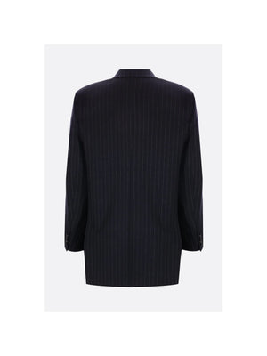 Wool Double-breasted Jacket-MAX MARA-JOHN JULIA