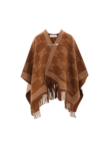 Wool Poncho-MAX MARA-JOHN JULIA