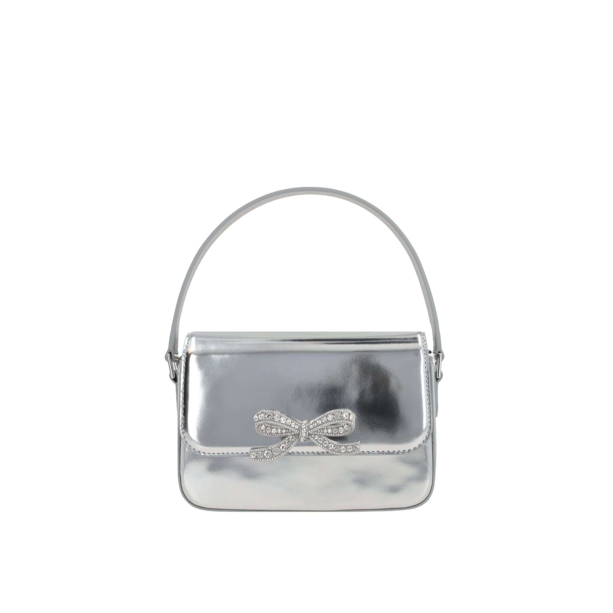 Micro Laminated Leather Handbag-SELF-PORTRAIT-JOHN JULIA