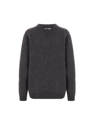 Oversize Shetland Wool Sweater-MIU MIU-JOHN JULIA