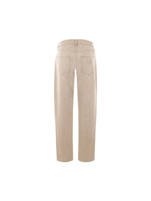 Straight-leg Denim Jeans-MIU MIU-JOHN JULIA