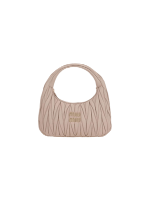 MIU MIU-Wander Matelassé Nappa Hobo Bag-JOHN JULIA