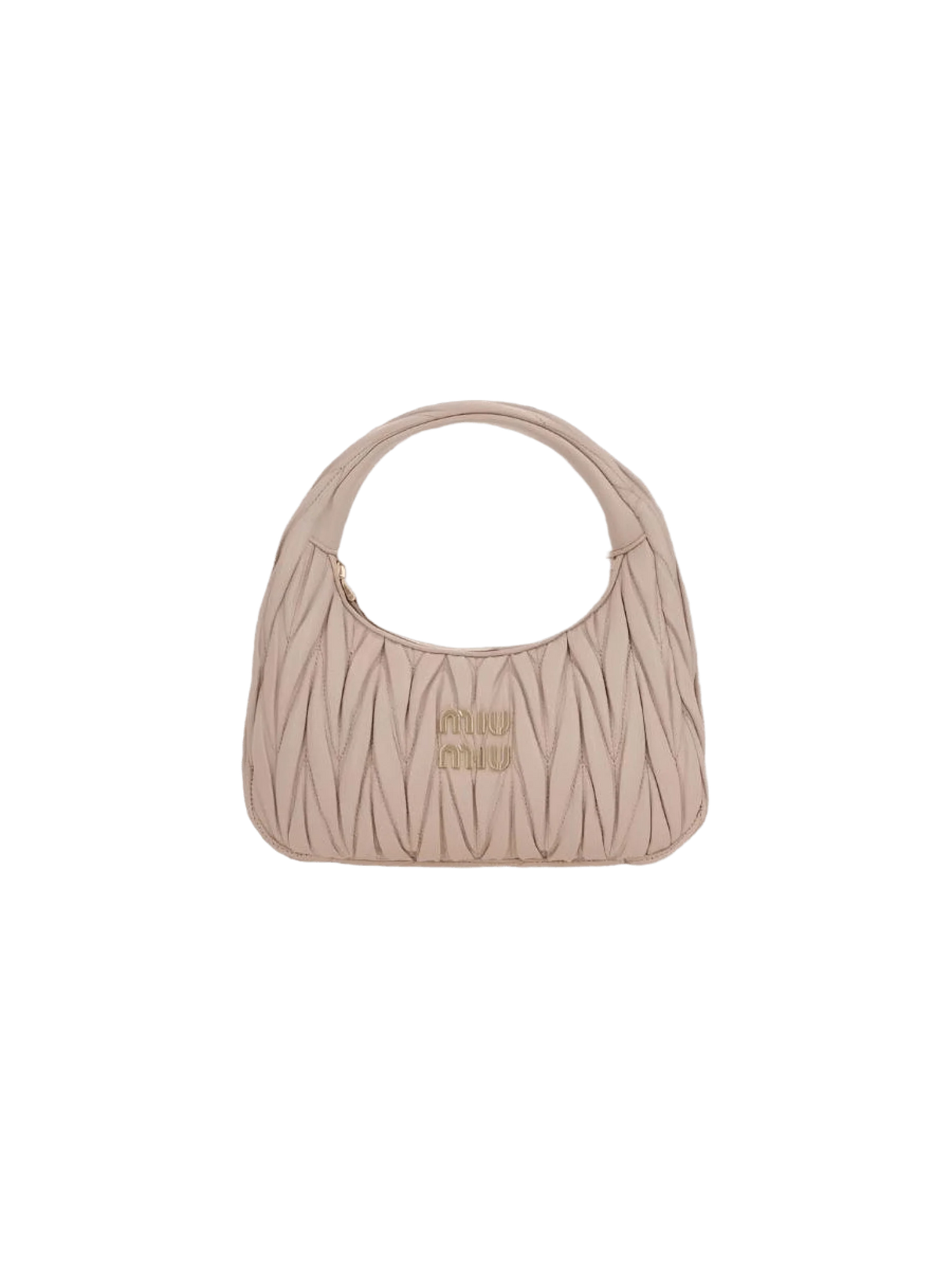 MIU MIU-Wander Matelassé Nappa Hobo Bag-JOHN JULIA