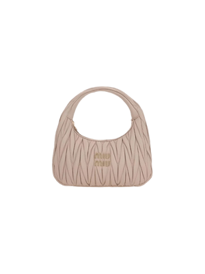 MIU MIU-Wander Matelassé Nappa Hobo Bag-JOHN JULIA