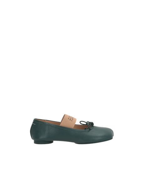 MM6 MAISON MARGIELA-Anatomic Nappa Ballerinas-JOHN JULIA