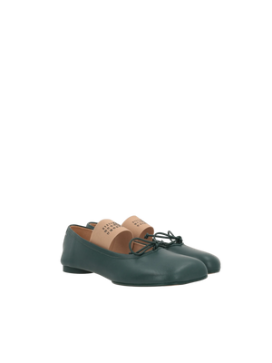 MM6 MAISON MARGIELA-Anatomic Nappa Ballerinas-JOHN JULIA