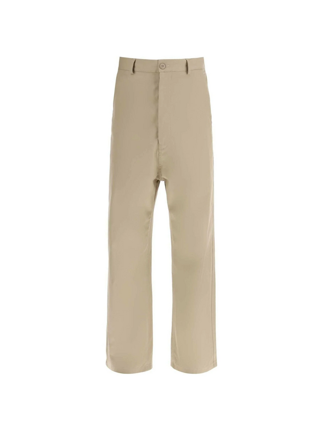 Cotton Twill Pants MM6 MAISON MARGIELA JOHN JULIA.