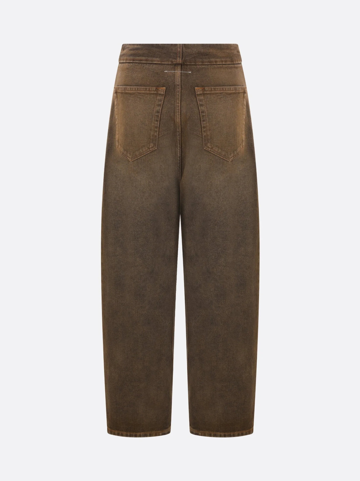 Cropped Denim Jeans-MM6 MAISON MARGIELA-JOHN JULIA