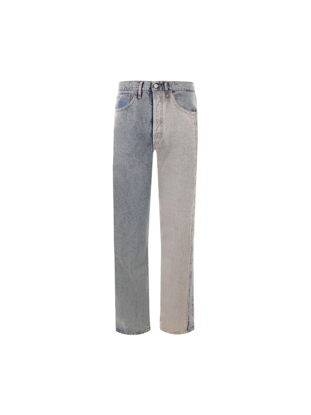 Destructured Denim Jeans-MM6 MAISON MARGIELA-JOHN JULIA