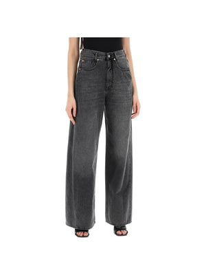 Hybrid Panel Jeans With Seven