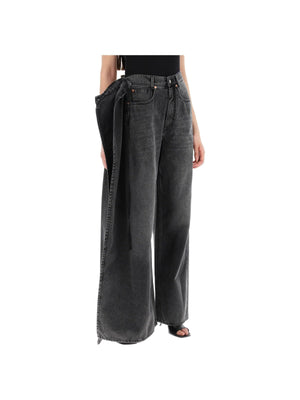 Hybrid Panel Jeans With Seven