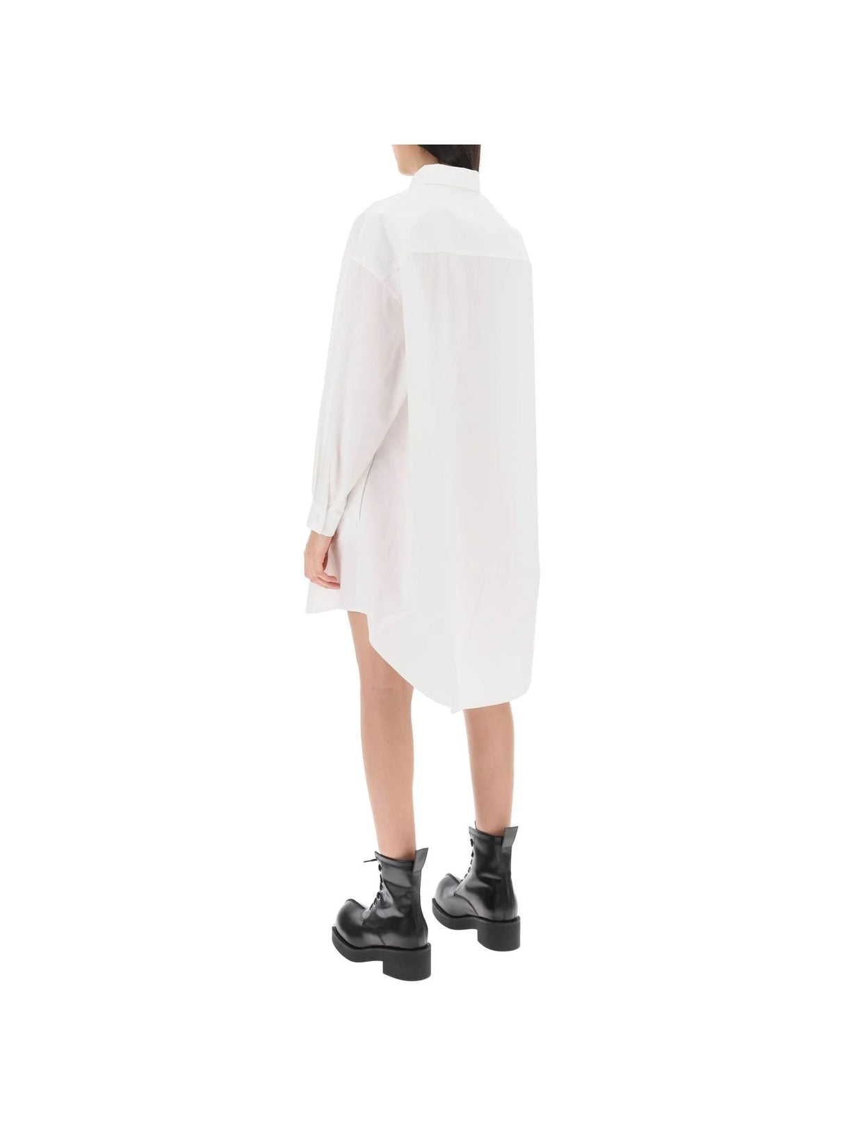 Numeric Logo Poplin Shirt Dress - Women > Clothing > Dresses > Mini