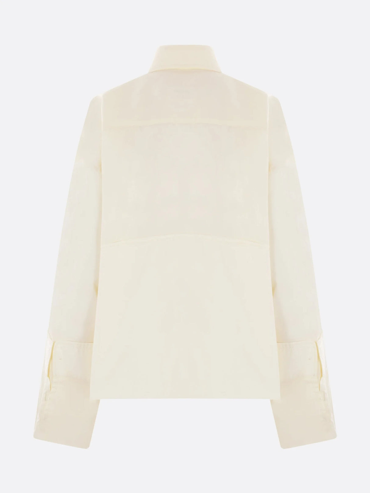 Numeric Print Cotton Poplin Shirt-MM6 MAISON MARGIELA-JOHN JULIA