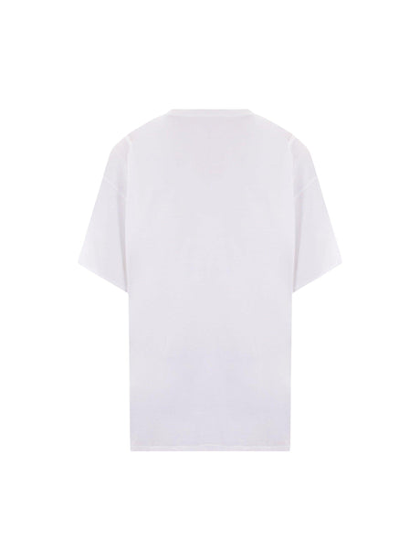 Numeric Signature Patch Cotton T-shirt-MM6 MAISON MARGIELA-JOHN JULIA