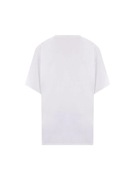 Numeric Signature Patch Cotton T-shirt-MM6 MAISON MARGIELA-JOHN JULIA