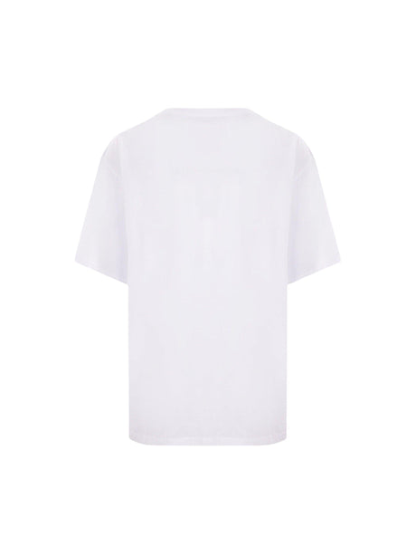 MM6 MAISON MARGIELA-Numeric Signature Patch Cotton T-shirt-JOHN JULIA