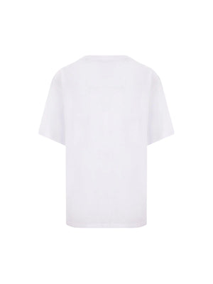 MM6 MAISON MARGIELA-Numeric Signature Patch Cotton T-shirt-JOHN JULIA