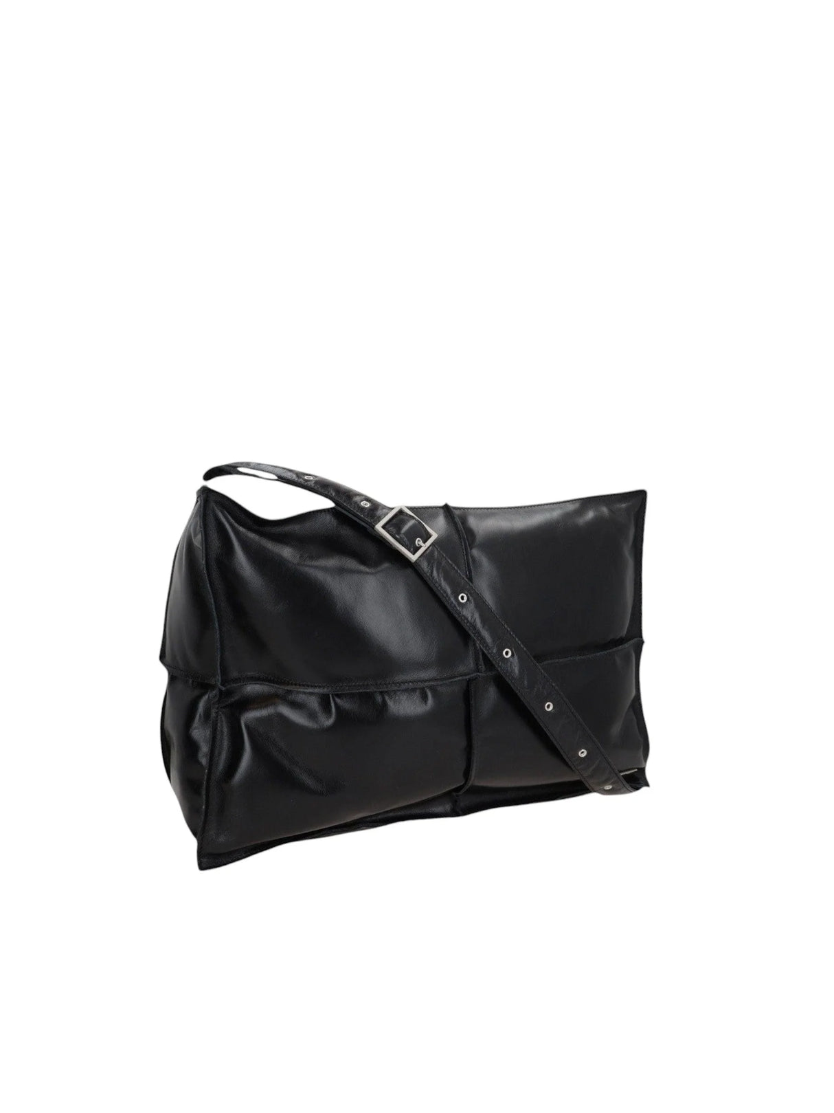 Numeric Smooth Leather Shoulder Bag-MM6 MAISON MARGIELA-JOHN JULIA