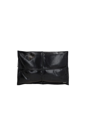 Numeric Smooth Leather Shoulder Bag-MM6 MAISON MARGIELA-JOHN JULIA