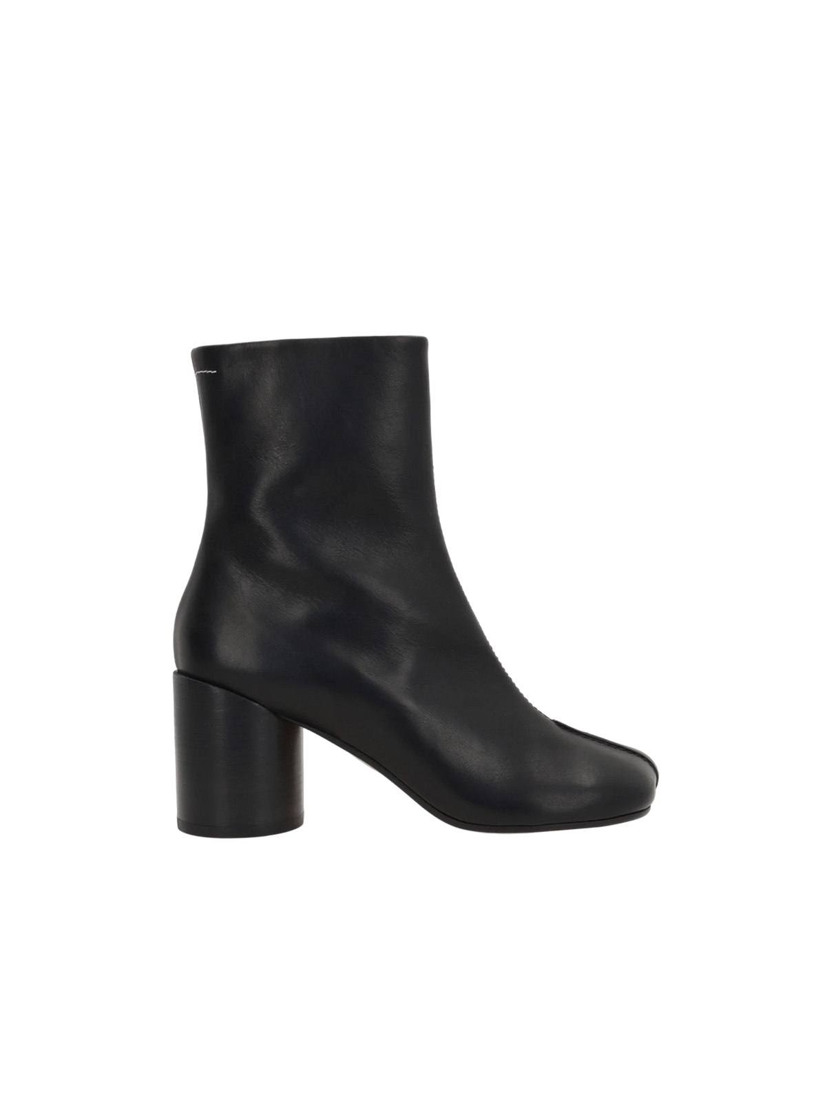 Stitch-Out Leather Ankle Boots-MM6 MAISON MARGIELA-JOHN JULIA