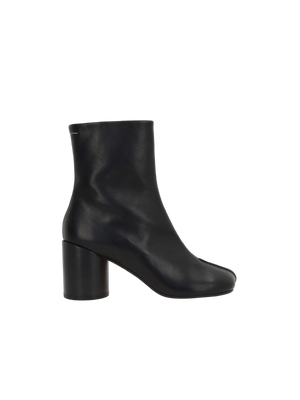 Stitch-Out Leather Ankle Boots-MM6 MAISON MARGIELA-JOHN JULIA