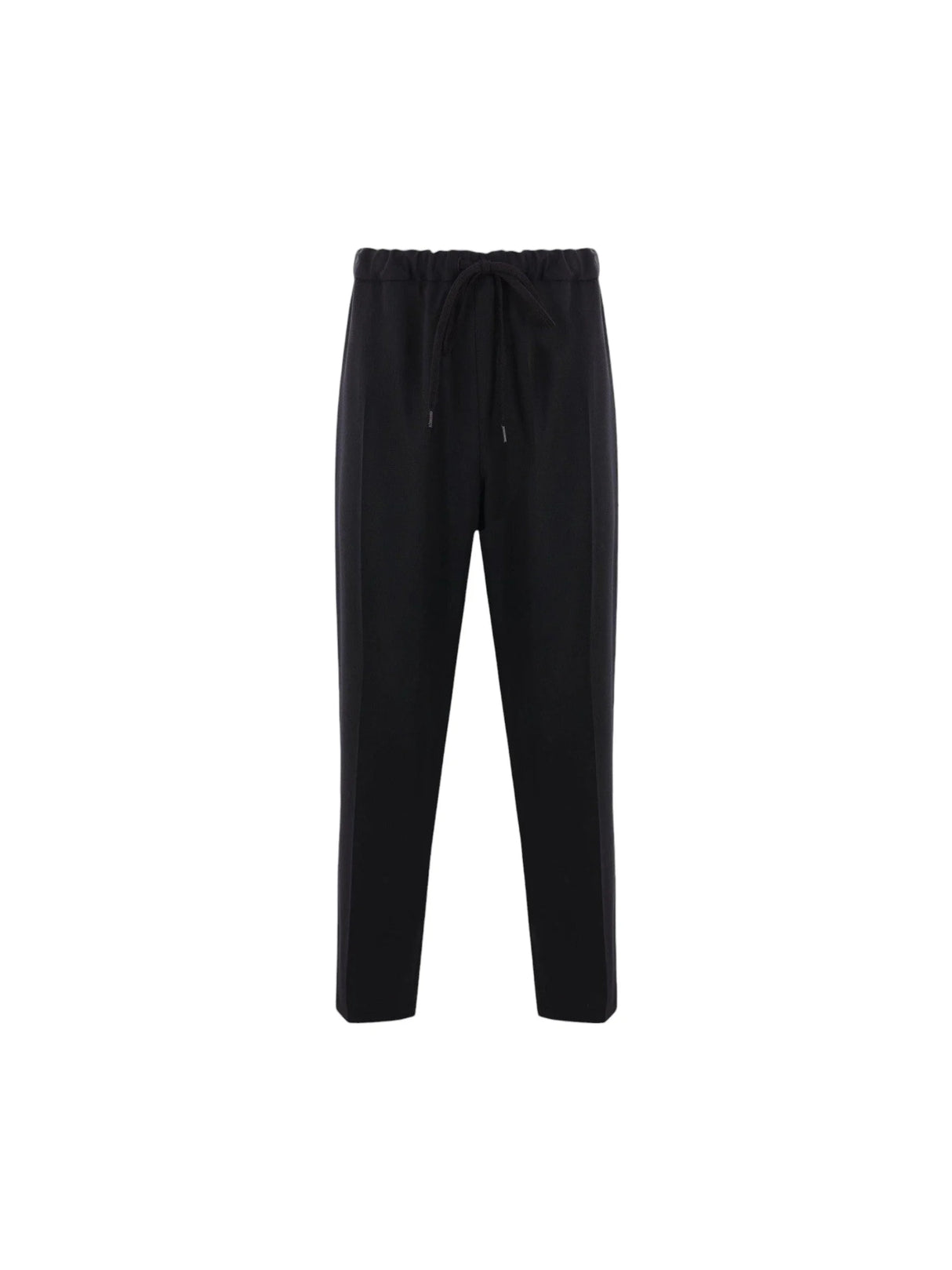 Straight-Leg Wool Trousers-MM6 Maison Margiela-JOHN JULIA