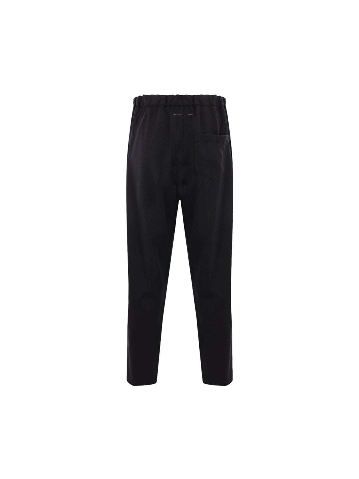 Straight-Leg Wool Trousers-MM6 Maison Margiela-JOHN JULIA