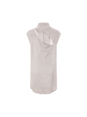 Viscose Sleeveless Shirt-MM6 MAISON MARGIELA-JOHN JULIA