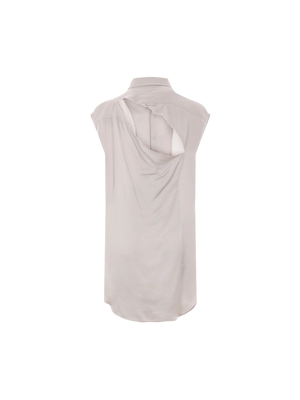 Viscose Sleeveless Shirt-MM6 MAISON MARGIELA-JOHN JULIA