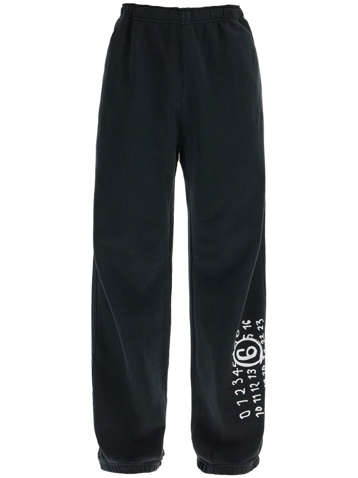 Numeric Print Joggers With Seven