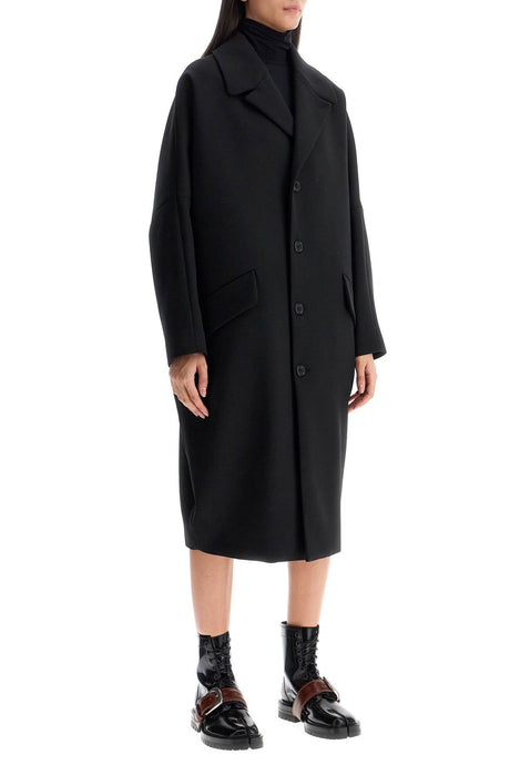 Oversized Wool Blend Coat