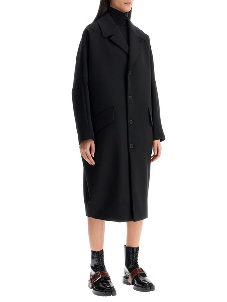 Oversized Wool Blend Coat