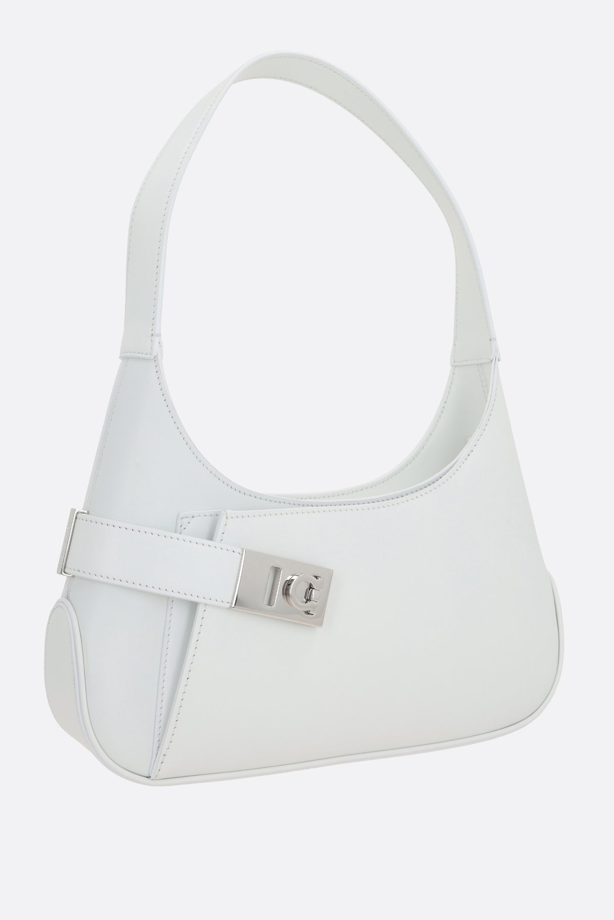 Archive Smooth Leather Hobo Bag-FERRAGAMO-JOHN JULIA