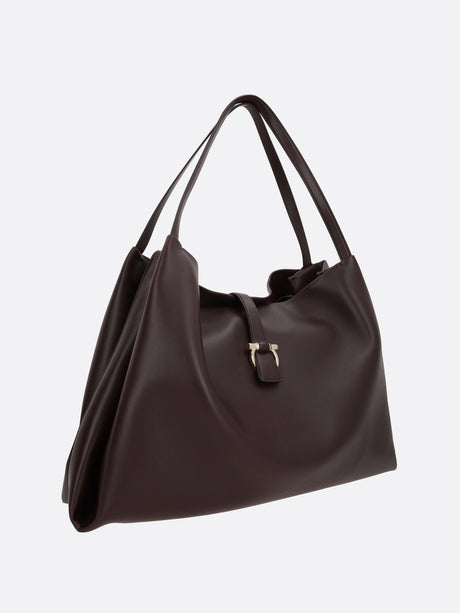 Smooth Leather Large Tote-Ferragamo-JOHN JULIA