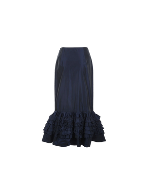 Taffeta Midi Skirt-MOLLY GODDARD-JOHN JULIA